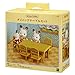 Sylvanian Families EPOCH Furniture Dining Table Set, Mosque-421, ST Mark Certified, for Ages 3 and Up, Toy, Dollhouse