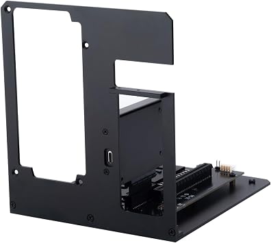 Mini eGPU Enclosure Compatible with Thunderbolt 3/4,External GPU Dock Station,USB4 40Gbps Graphics Card Dock Conversion Adapter Compatible with NVIDIA/AMD PCIe, ATX Power Support