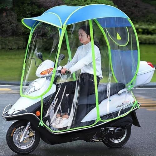 Mobility Scooter Rain Canopy - Cubierta plegable impermeable para protección contra todo tipo de clima, fácil de usar y almacenar