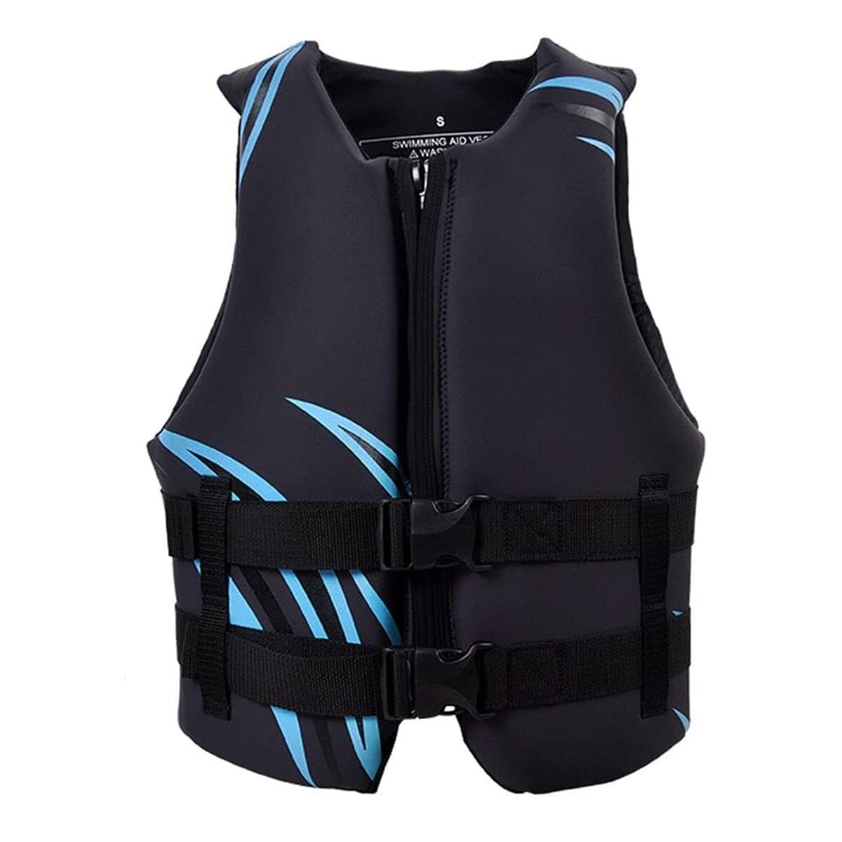 High Buoyancy Safety Vest, Neoprene Water Sports Floating Gear, Adjustable Swim Vest for Snorkeling, Kayaking, Adults