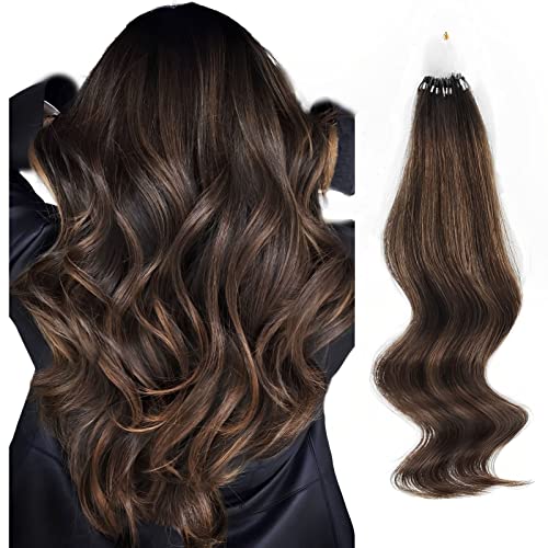 ABH AmazingBeauty Hair 22 Inch Microlink Hair Extensions Human Hair
