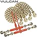 VULCAN Chain and Binder Kit - Grade 70-3/8 Inch x 20 Foot - 6600 Pound Safe Working Load
