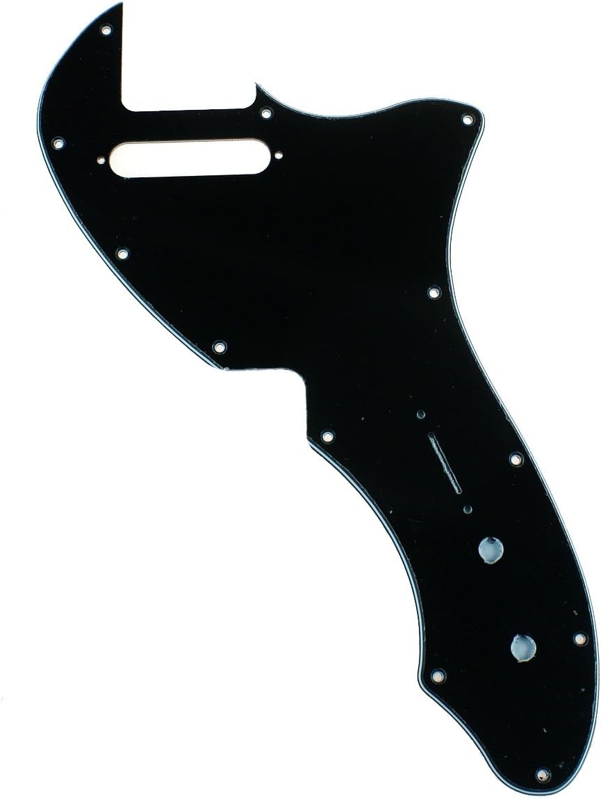 69 Telecaster Tele Thinline Re-Issue Style Guitar Pickguard -3 Ply -BLACK (B54)