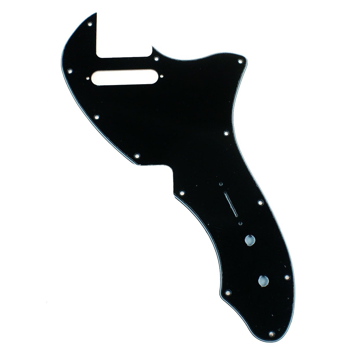 69 Telecaster Tele Thinline Re-Issue Style Guitar Pickguard -3 Ply -BLACK (B54)