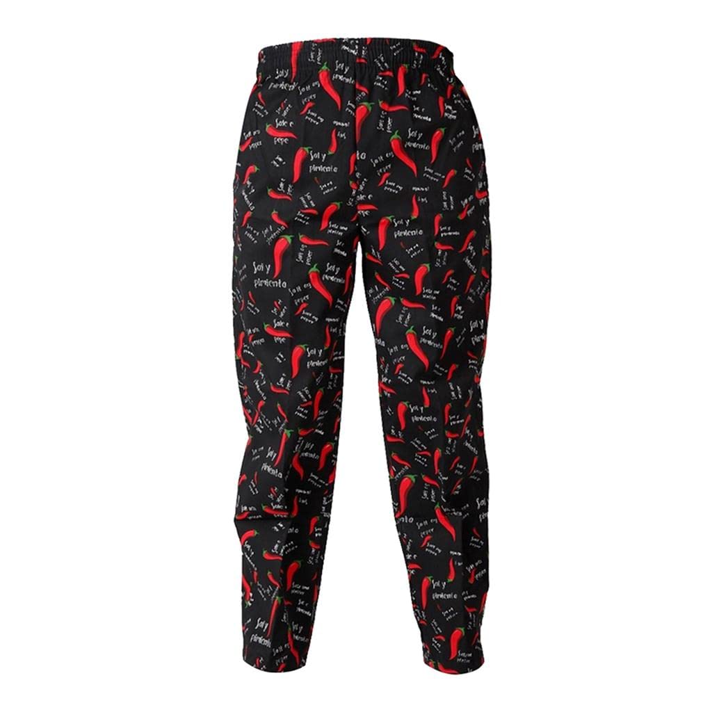 ATORSE™ Chef Baggy Pants, Chef Uniform, Cook, Culinary Appare Chili Pattern Xxl|Business & Industrial | Restaurant & Catering | Uniforms & Aprons | Restaurant Uniforms