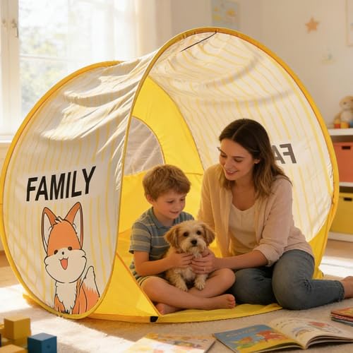 Tienda de campaña de playa familiar y portátil con diseño compacto 4