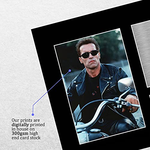 HWC Trading Een Schwarzenegger Signed Autograph Photo Print A4 Terminator Play On Print Afbeelding - Afbeelding 5