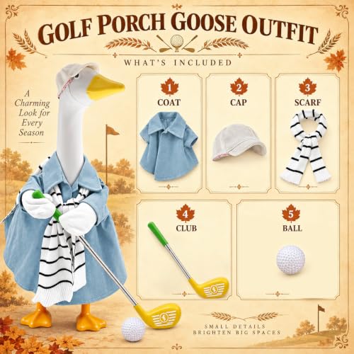 Fall Porch Goose Outfit - image 2