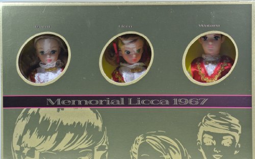 Amazon.co.jp: Memorial LICCA 1967 Licca-chan Trio 1st Generation