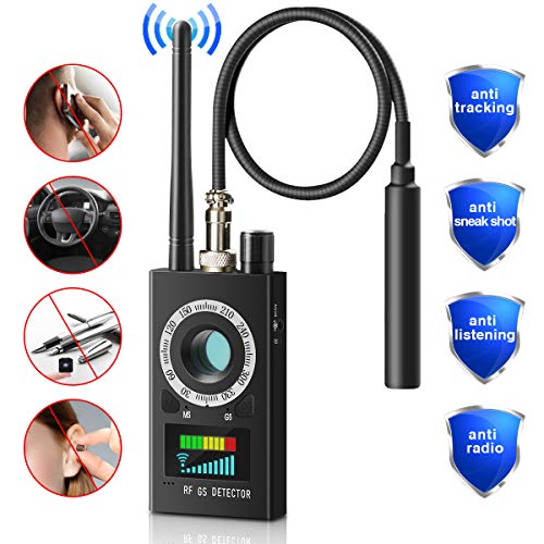 Anti Spy Detector, Smart Safety Device with Wi-Fi Detector, Hidden Camera Detector, Spy