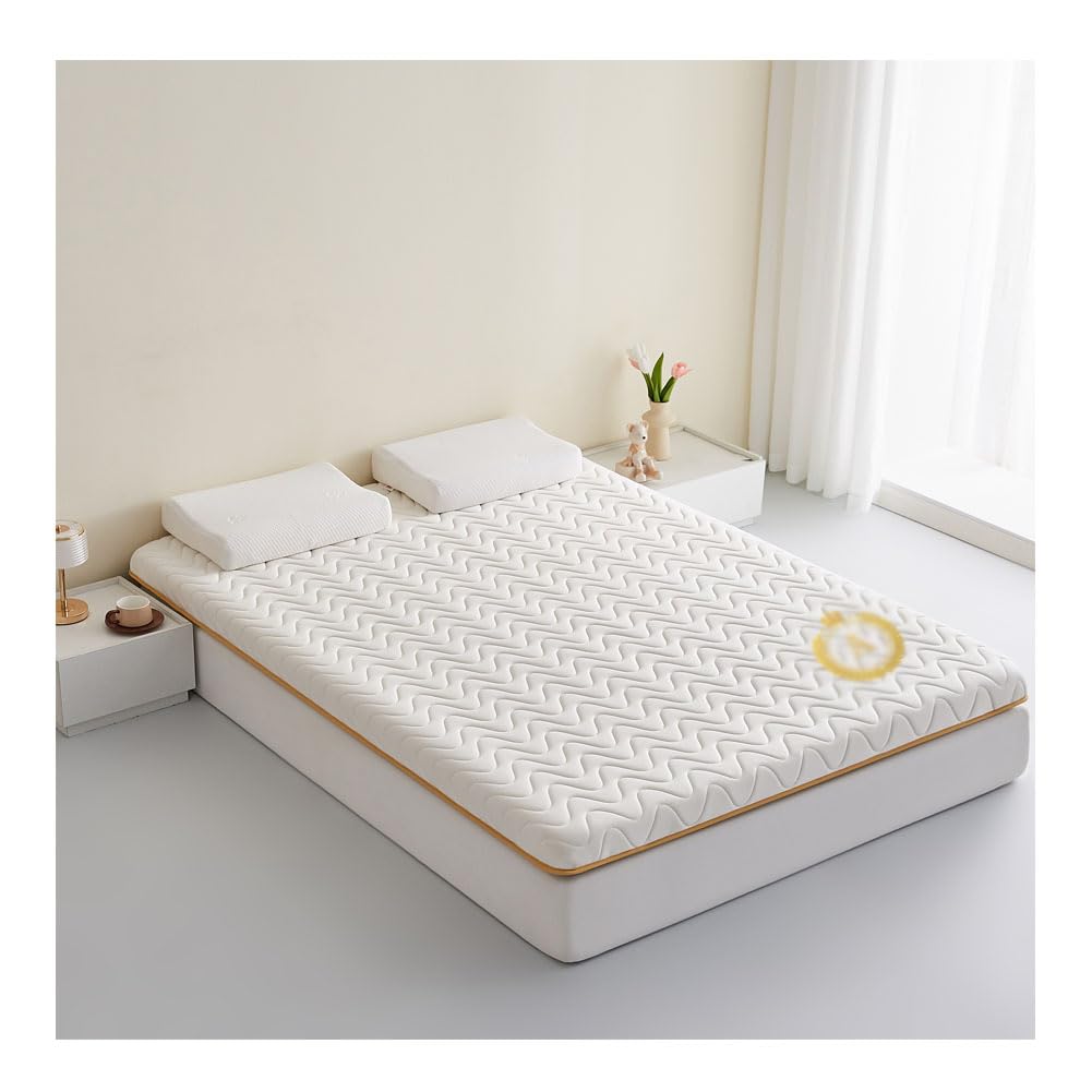 Ghygetrich Single Mattress, Mattress Topper Double Mattresses Double Mattress Topper Memory Foam Mattress Topper Futon A 150x200cm