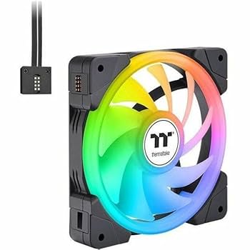PC用ファン・クーラー Thermaltake SWAFAN EX 12 ARGB Sync Thermaltake SWAFAN EX12 Magnetic RGB Fans with Swappable Blades
