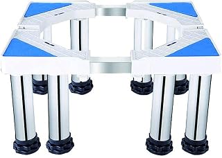Washing Machine Stand Base Heavy Duty Washing Machine Stand Mobile Refrigerator Base Movable Fridge Freezer Holder Stand with Lockable Wheels Moving Home Appliances Dryer Shelf Coo