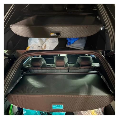 Support Séparation BYD Sealion 7, couverture de chargement luxe aspect carbone