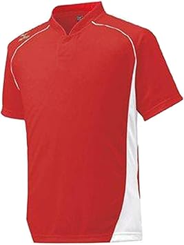 Amazon ミズノ Mizuno ベースボールシャツ 小衿 ハーフボタン 12jc6l11 Mizuno ミズノ スポーツ アウトドア