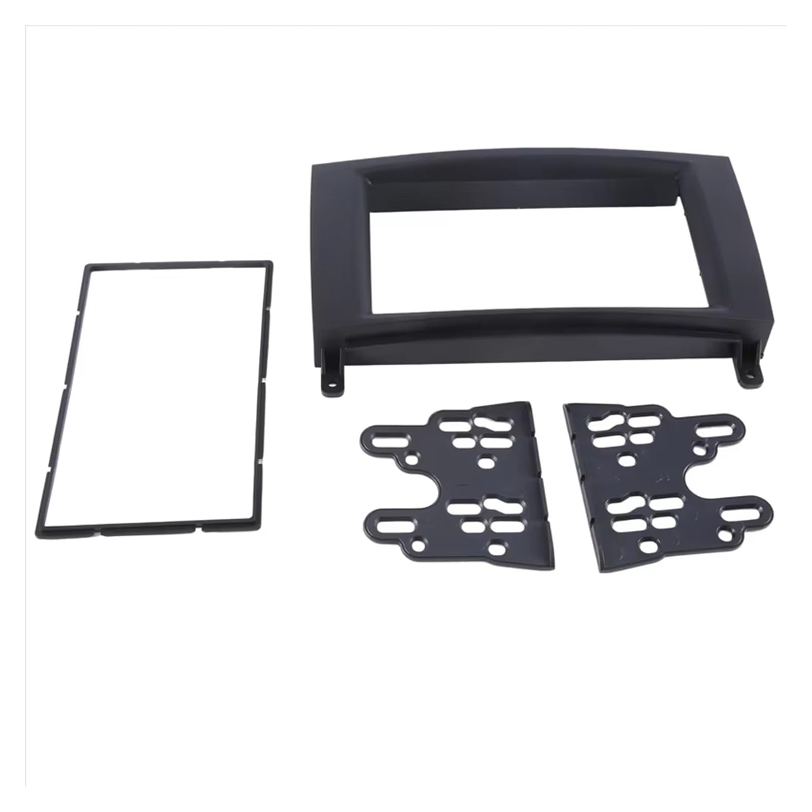 Panel Radio Estéreo 2 DIN para Benz W169 W245 W639 W906 B160 B170 B200 Montaje Marco Tablero Marco Radio Coche Radio