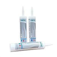Vista 1 de Chemlink M-1 - Sellador adhesivo estructural (gris) Cartucho de 10.1 onzas (paquete de 3) gris
