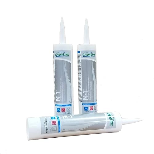 Miniatura 2 de Chemlink M-1 - Sellador adhesivo estructural (gris) Cartucho de 10.1 onzas (paquete de 3) gris