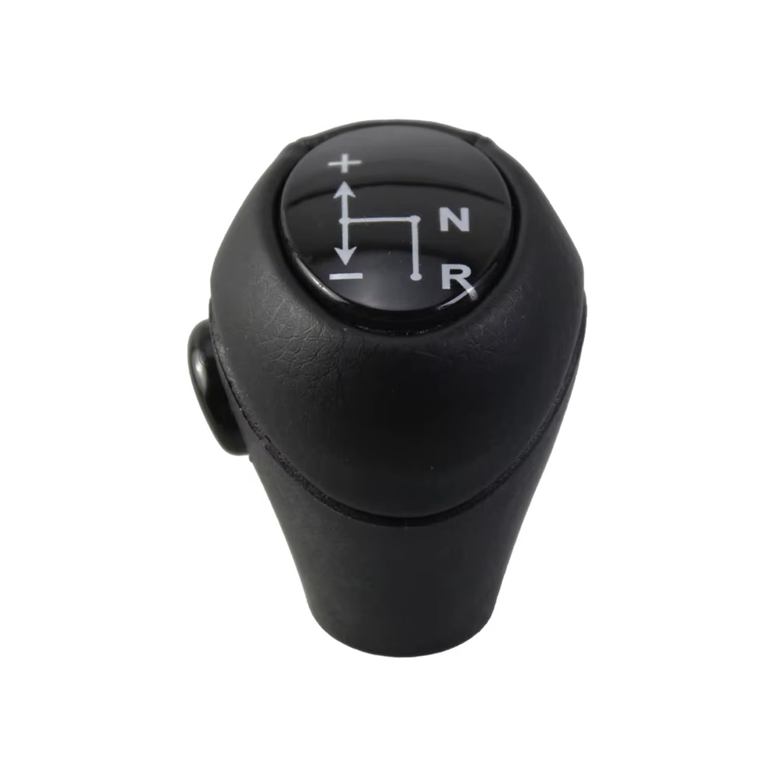 YLMKMVLCZC PU Leather Gear Shift Knob Lever Shifter for Smart Fortwo Roadster 450 451 Brabus Automatic Auto Par Gear Shift Knob Lever