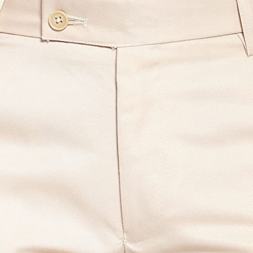 Image of The PS Men's Formal Regular Fit Cotton Blend Black, Dark Grey Combo Trouser (Pack of 2)