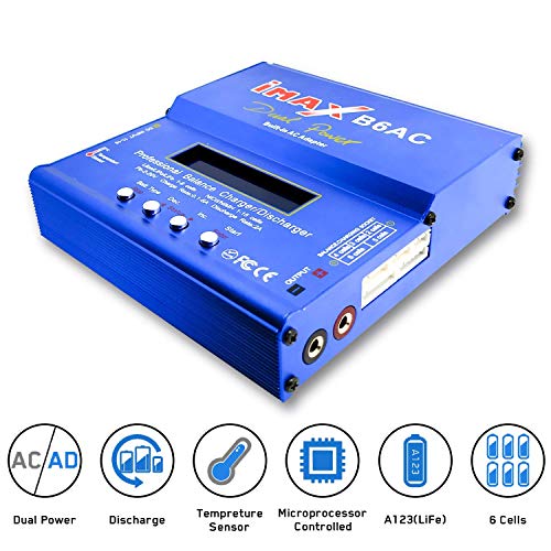 RC Balance Battery Charger IMAX B6AC AC/DC Dual Power Professional Lipo Charger AC
