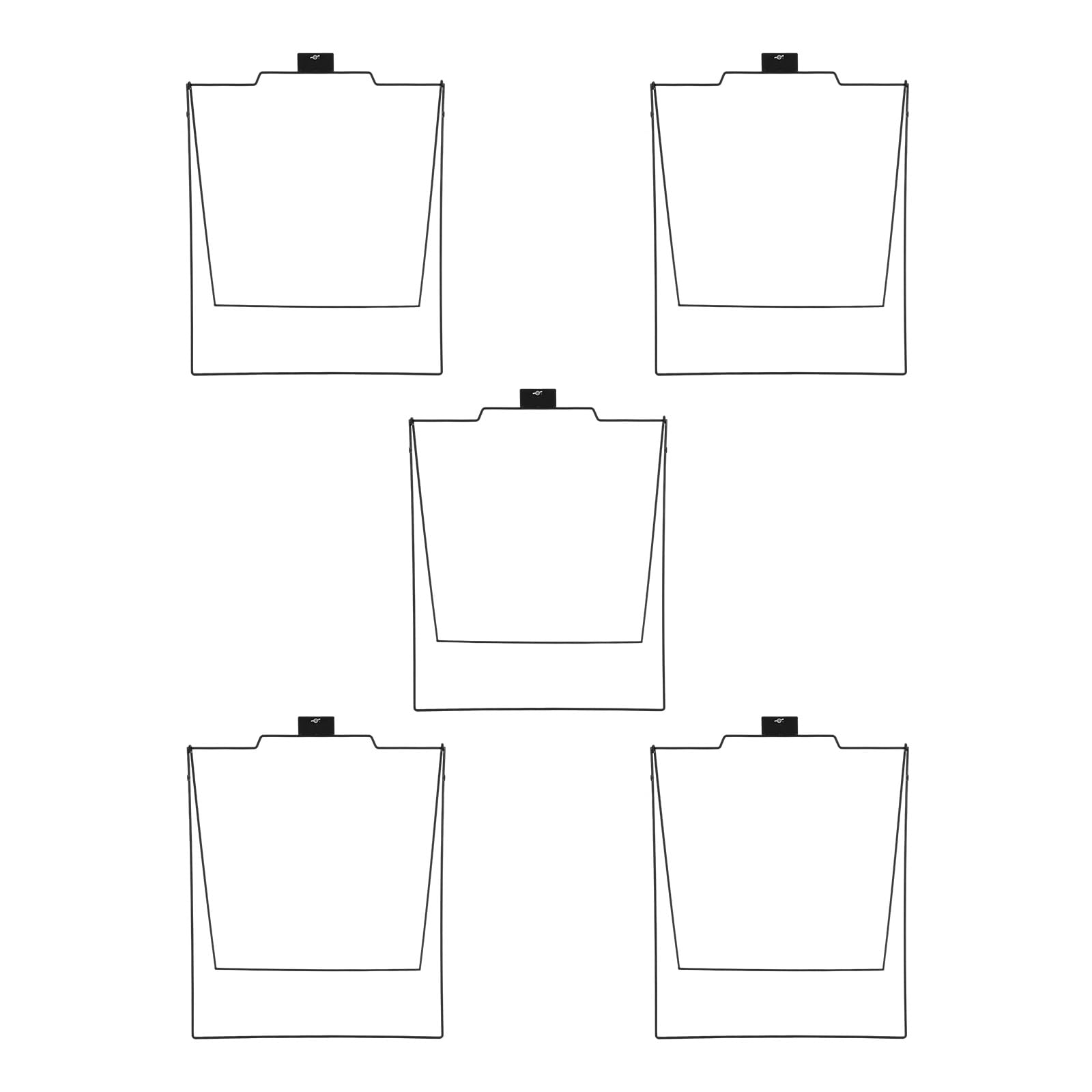 Soporte para carteles, 5 unidades, soporte para caracteres plegable, soporte para tarjetas de menú, cartel de bienvenida para bebidas, exhibición publicitaria, soporte para mesa