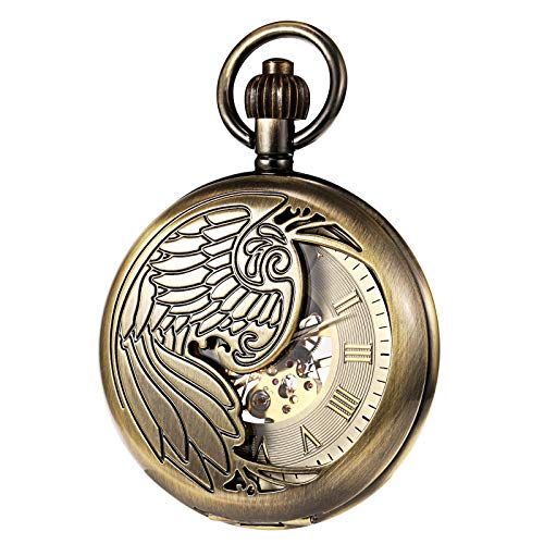 Montre gousset avec chaîne TREEWETO : lisez l'heure avec style et distinction