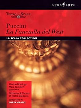 DVD Puccini - La Fanciulla del West / Zampieri, Domingo, Pons, Bertocchi, Maazel, La Scala Opera Book
