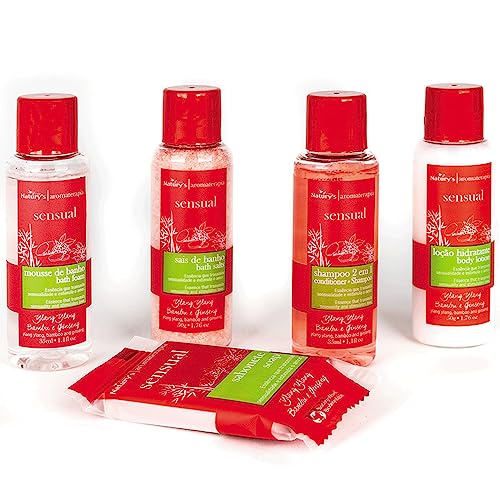 Kit Aromaterapia Sensual Completo Para Banheira, Hotel, Spa, Resorts