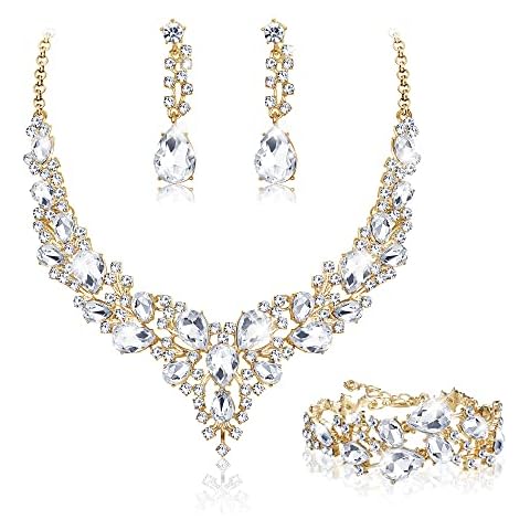 JeweBella Ensemble de Bijoux Mariage Cover