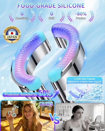 Image of 2026 Upgraded Contact Lens Applicator Tool【3-Step Easy Wear】【3.0 Precision Alloy & Natural Silicone】0 Shift, Ultra-Smooth Lens Insertion Removal Kit for Home Travel Use (Blue)