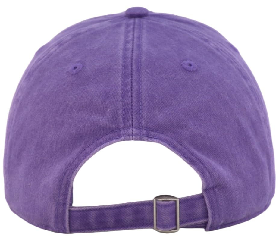 Image of Vintage Washed Cotton Baseball Caps Men Women Adjustable Unstructured Low Profile Dad Hat