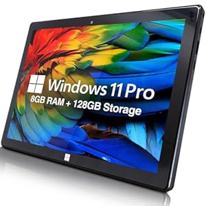 Fusion5 10″ Windows 11 Professional FWIN232 Plus N2 Ultra Slim Windows Tablet PC – 8GB RAM, 128GB Storage, USB 3.0, Micro HDMI, IPS HD Display, 5MP and 2MP Cameras, Bluetooth