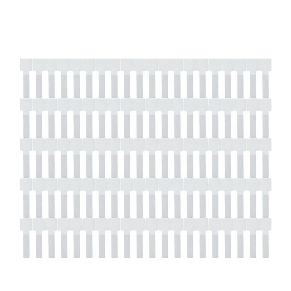 Reusable Cable Ties Velcro Ties Self-Adhesive Power Cord Cable Holder Adjustable Cord Storage Desktop Organiser Manager(White-100PCS)