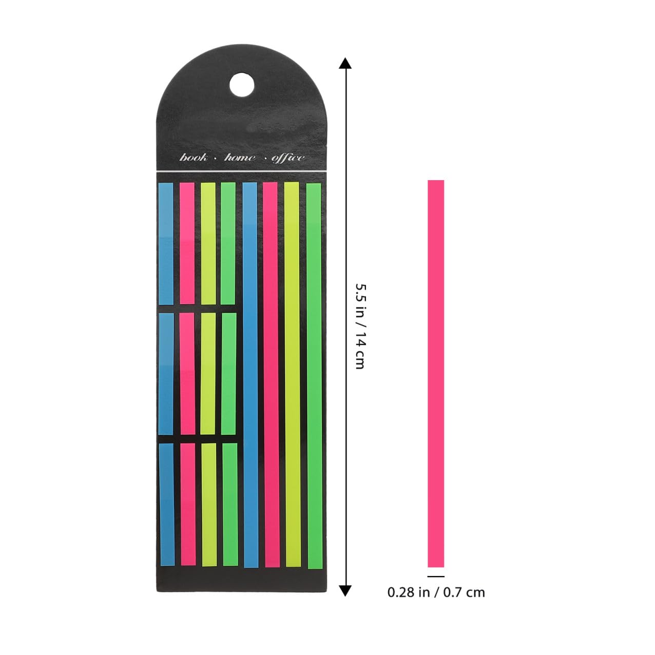 16stücke Lese-index-tabs Fluoreszierende Haftstreifen Für Notizen Und Buchannotationen Für Schüler Und Lehrer Kurze Und Lange