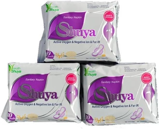10 confezioni di assorbenti anionici uso diurno prodotto di igiene femminile cotone assorbente sanitario Shuya anione panty Liner