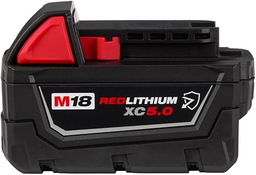 Milwaukee Nuevo 18V 5.0 Resistente (aceites, grasas, solventes Resistente) Batería 48-11-1850r 0