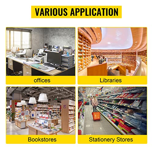 Vevor Wireless Glue Book Binding Machine A4 Manual Hot Glue Book Binder 110V With Milling Spine Rougher Binding Machine For Paper Books Albums Notebook,White #TOP6