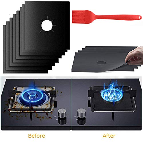 DaMohony Kachel Beschermers Keuken Kookplaat Beschermer Mat Makkelijk Schoon Te Maken Gasfornuis Beschermer Mat Met… - Image 4