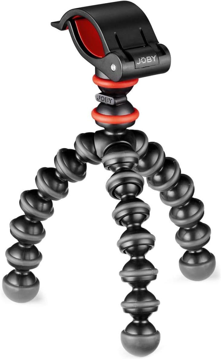 GorillaPod Starter Kit, Versatile Mini Flexible Tripod with Universal Smartphone Clamp, GoPro Mount, Torch Light Mount, Quick Release Plate, Universally Compatible, Watch FIFA World Cup