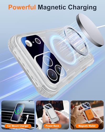 Coque étanche iPhone 17 Pro Max antichoc antichoc robuste et givrée