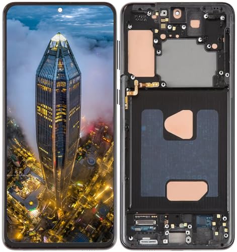 Image of (No Fingerprint) LCD Display Assembly for Samsung Galaxy S21+ Plus 5G SM-G996B /DS, G996B, G996U, G996U1, G996W, G996N, G9960 Screen Replacement kit (Black)