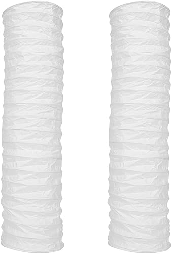 Uonlytech 2 unids papel lámpara de pie pantallas nórdico simple lámpara de pie estilo japonés lámparas de pie reemplazo para mesita de noche pared