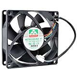 Ventilateur de refroidissement MGT8012XR-W25 8 cm 80 mm 80 x 80 x 25 mm DC12 V 0,39 A 4 broches