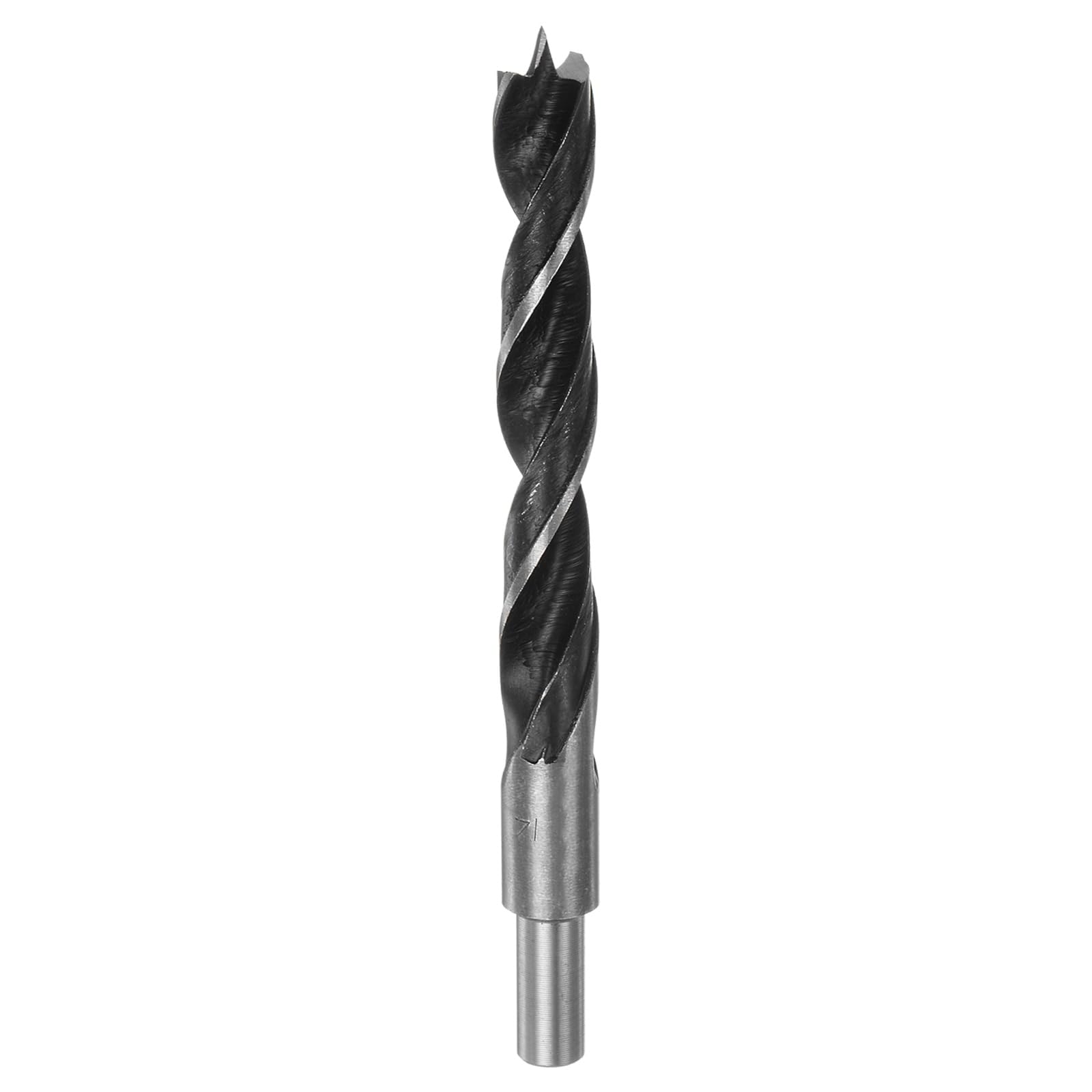 HARFINGTON Brad Point Drill Bits 14mm(35/64") Dia Straight Round Shank Drill Metric Brad Point 1.26" Drilling Depth Spiral Twist Drill Bits for