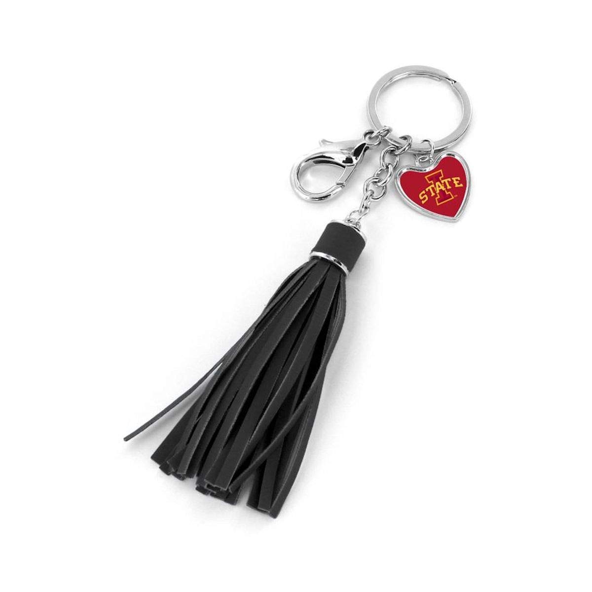 Aminco NCAA Iowa State Cyclones Tassel Keychain/Purse Charm