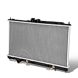 Auto Dynasty Radiator Compatible with 02-07 Mitsubishi Lancer 2.0L 2.4L AT MT, DPI 2448 Factory Style 1-Row Cooling Radiator, Aluminum Core