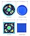 Astronaut and Outer Space/Solar System/Rocket Party Supplies- Includes Large Premium Strength Dinner Plates, Cups, Napkins, Forks and Spoons for 24 Guests with a Birthday pin