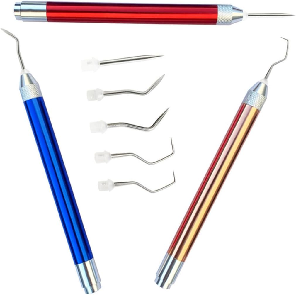 ARTIBETTER 2sets Weeding Tool Kit for Crafting Illuminated Cutter for Scrapbooking and Lettering Projects