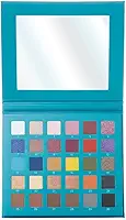 Catharine Hill - Paleta de Sombras 30 Cores | Alta Pigmentação, Longa Duração, Textura Macia, Tons Opacos, Cintilantes e Multiefeitos – Versátil e Completa para Criar Looks Incríveis
